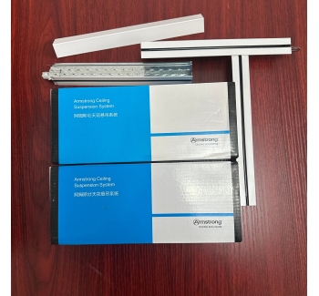 阿姆斯壯黑線凹槽烤漆龍骨